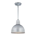 thumbnail image 1 of Millennium Lighting R Series 12" Stem Hung Deep Bowl Shade in Galvanized Gray, 1 of 4