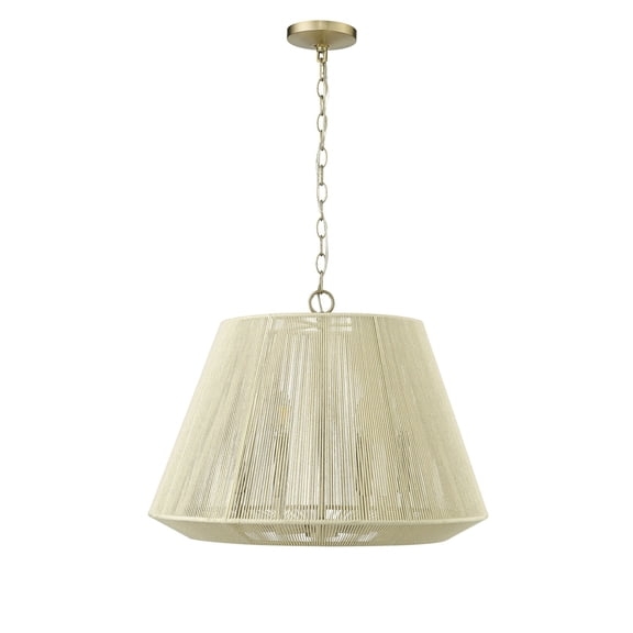 Millennium Lighting Sterling 3 Light Pendant Fixture 15.4 Inch - Modern Gold