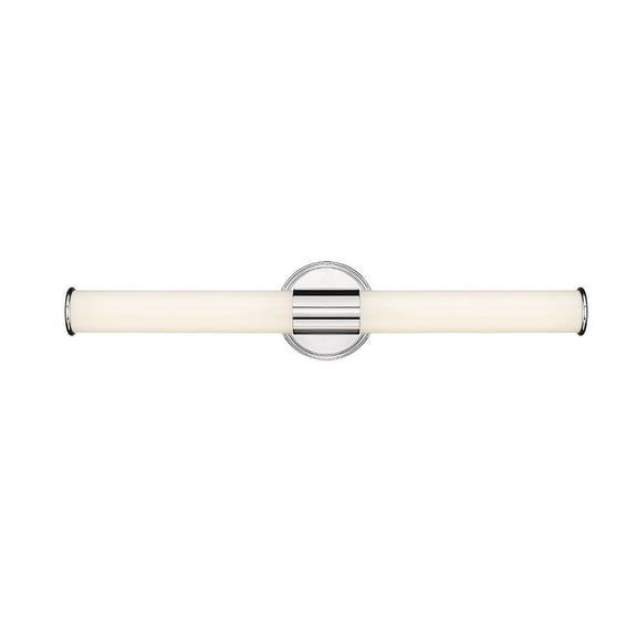 Millennium Lighting Truman LED Bathroom Vanity Fixture in Multiple Finishes 24 Inch - Chrome
