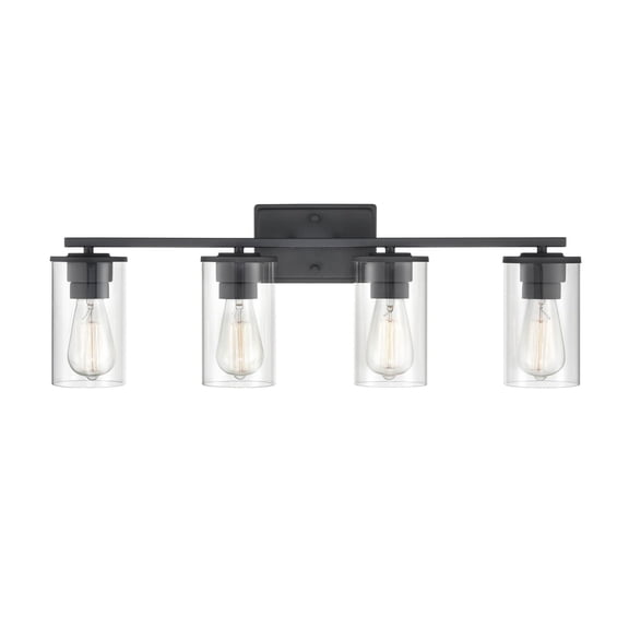 Millennium Lighting Verlana Metal 4 Light Bathroom Vanity Light- Matte Black