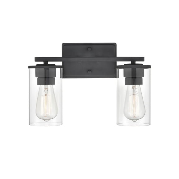 Millennium Lighting Verlana Metal 2 Light Bathroom Vanity Light- Matte Black