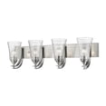 thumbnail image 1 of 1494-SN Millennium Lighting Natalie - 4 Light Bath Vanity-10 Inch Tall and 32 Inch Wide-Satin Nickel Finish, 1 of 5