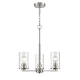 thumbnail image 1 of 2713-BN Millennium Lighting Verlana - 3 Light Chandelier-21.25 Inch Tall and 19 Inch Wide     -Traditional Installation, 1 of 7