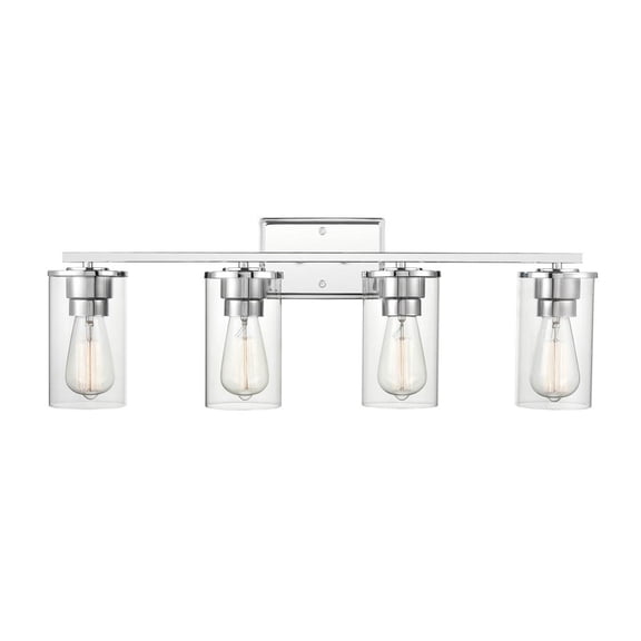 Millennium Lighting - Verlana - 4 Light Bath Vanity-9.88 Inch Tall and 27.63