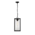 thumbnail image 1 of 4562-PBK-Millennium Lighting-Wheatland - 1 Light Outdoor Hanging Lantern-17 Inches Tall and 7.5 Inches Wide-Powder Coat Black Finish, 1 of 5