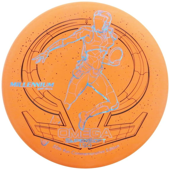 Millennium Limited Edition XXL Stamp 50th Run Commemorative Standard Omega SuperSoft Putter Golf Disc
