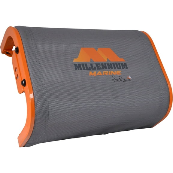 Millennium Marine 301B Palma Horse Boat Seat Bill Dance Signature Series Orange/Gray