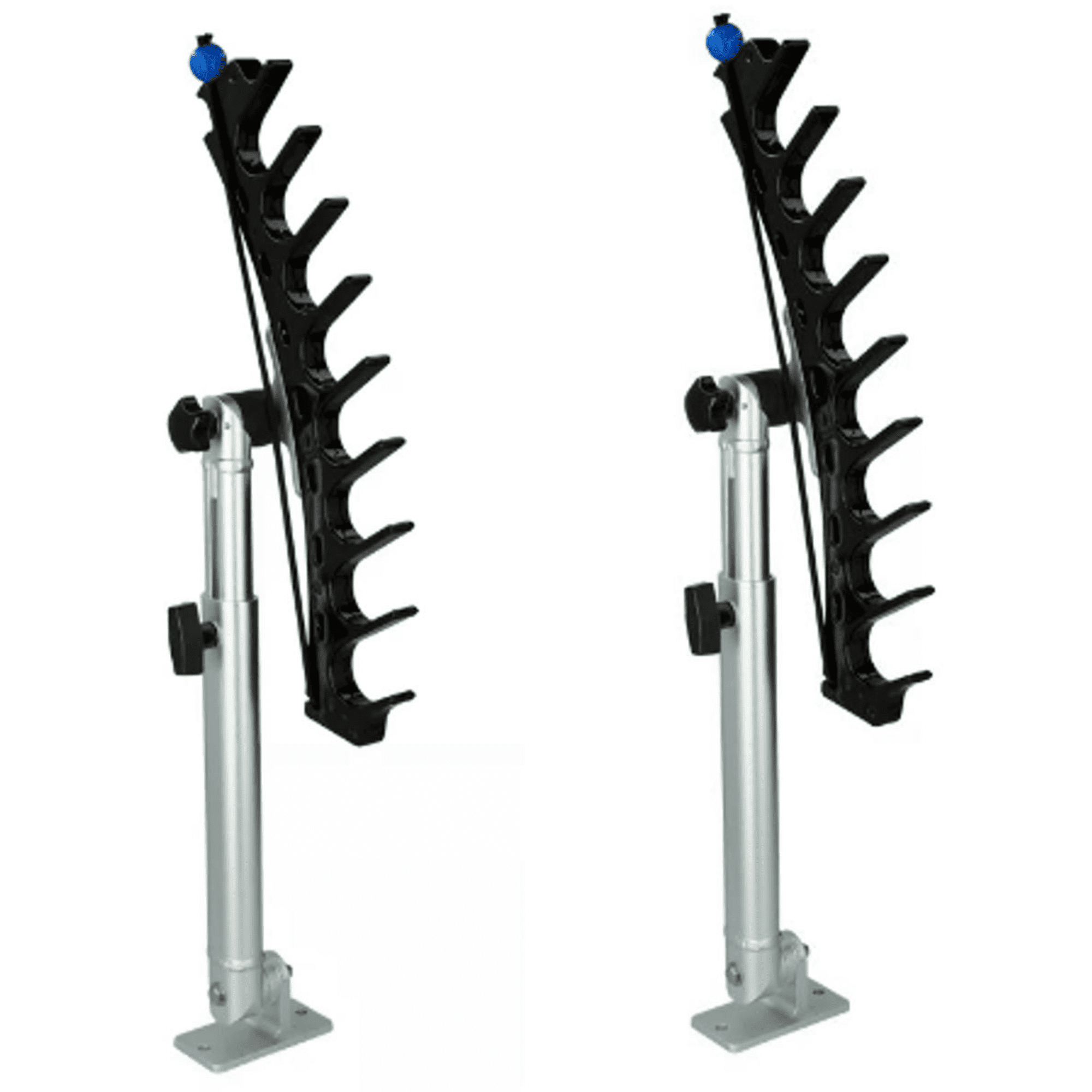 Distrimar Rod Rack Millennium Marine R-300-00 SpyderLok Rod Transport Rack, Holds Up to 8 ...