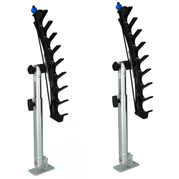 Millennium Marine R-300-00 SpyderLok Rod Transport Rack, Holds Up to 8 Rods