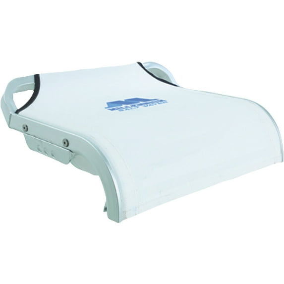 Millennium Marine Saltwater Series 400 lb Capacity Anodized Aluminum ComfortMax Boat Seat