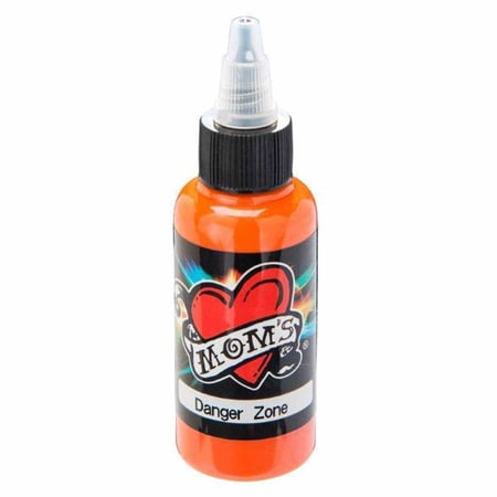 Millennium Mom's Danger Zone Orange 1/2 oz Tattoo Ink .5