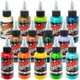 thumbnail image 1 of Millennium Mom's Exotic Tattoo Ink 14 Multicolor Set - 1/2 oz, 1 of 2