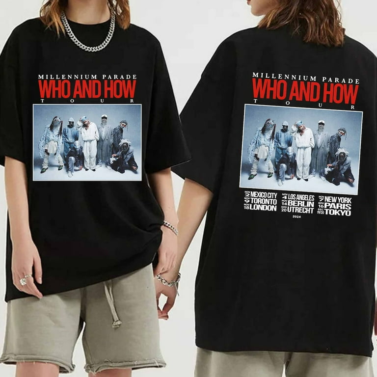 ミュージシャン MILLENNIUM PARADE STITCH TEE millennium parade ミレニアムパレード STITCH Tシャツ - メルカリ