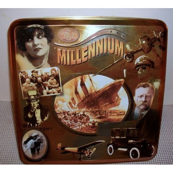 Millennium Puzzle: 1900s - '40s; 1000 Piece Special Tin Edition