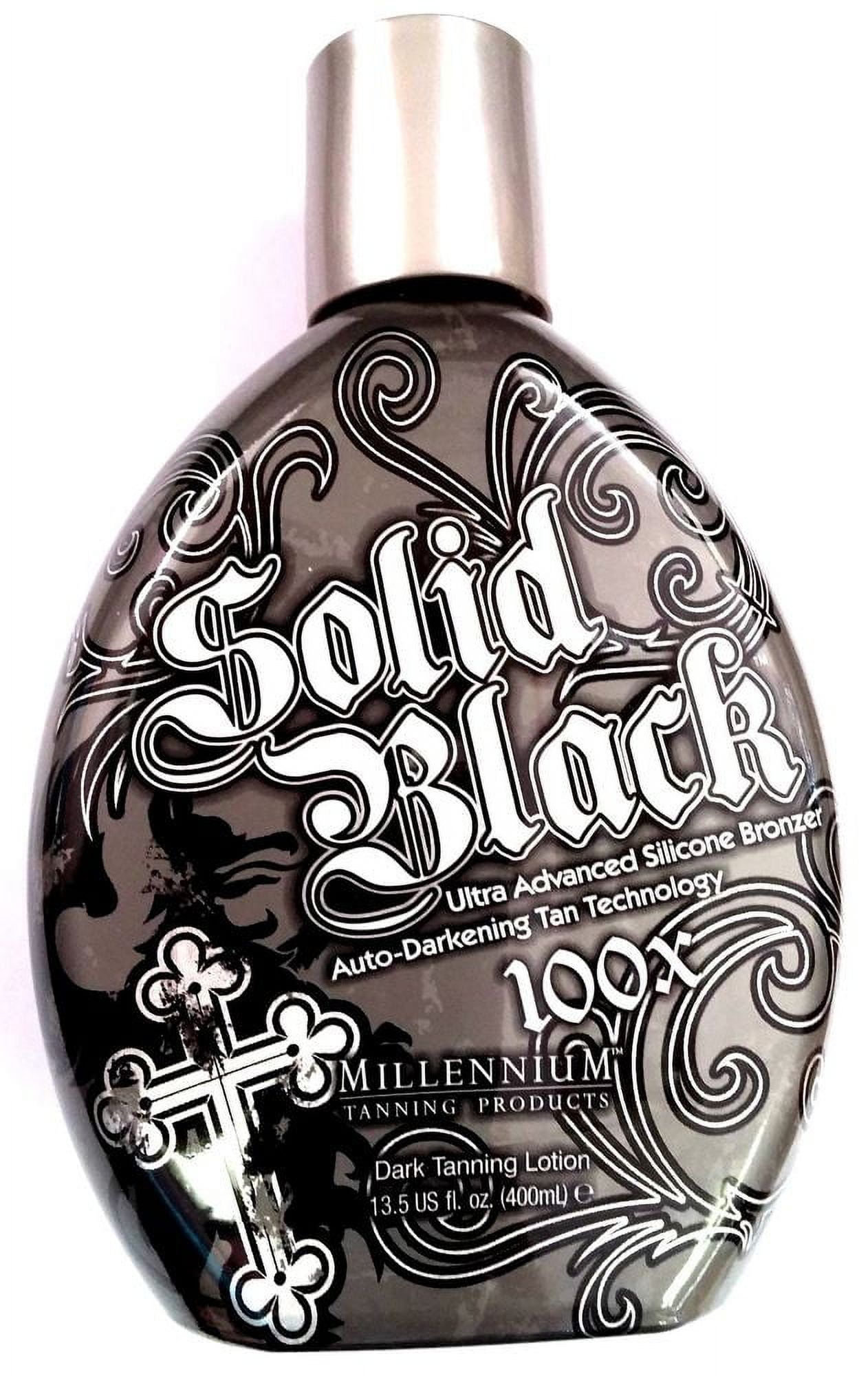Millennium Tanning Solid Black Tanning Lotion
