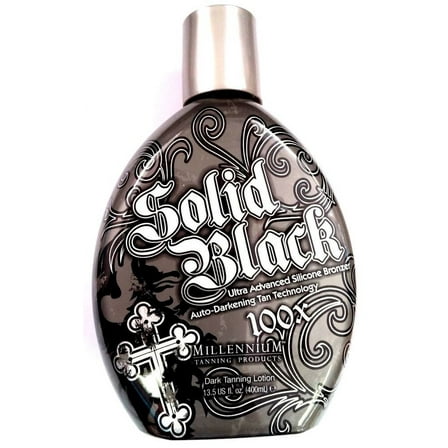 Millennium Tanning Solid Black Tanning Lotion