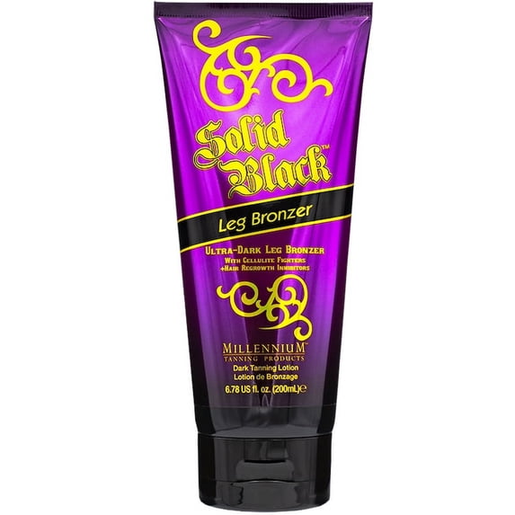 Millennium Tanning Solid Black Ultra-Dark Leg Bronzer