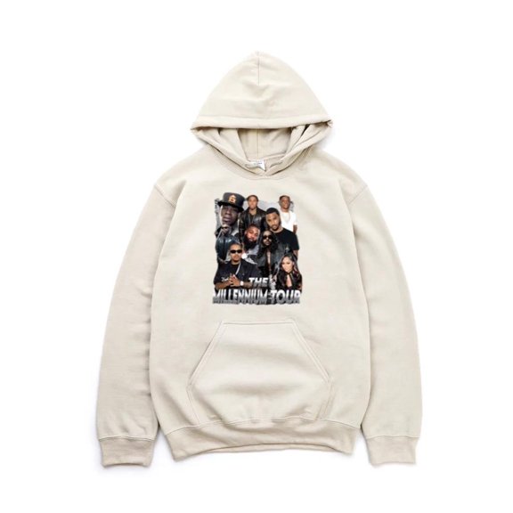 Millennium Tour 2025 Retro R&B Hip Hop Concert Throwback Music Fan Hoodie, for men & women, up to size 5XL