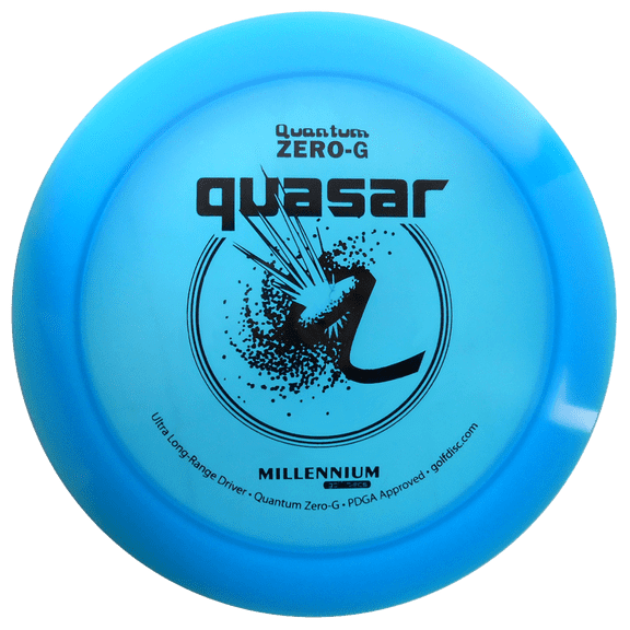 Millennium Zero-G Quantum Quasar Distance Driver Golf Disc [Colors may vary]