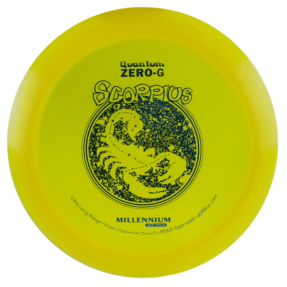 Millennium Zero-G Quantum Scorpius Distance Driver Golf Disc [Colors may vary]