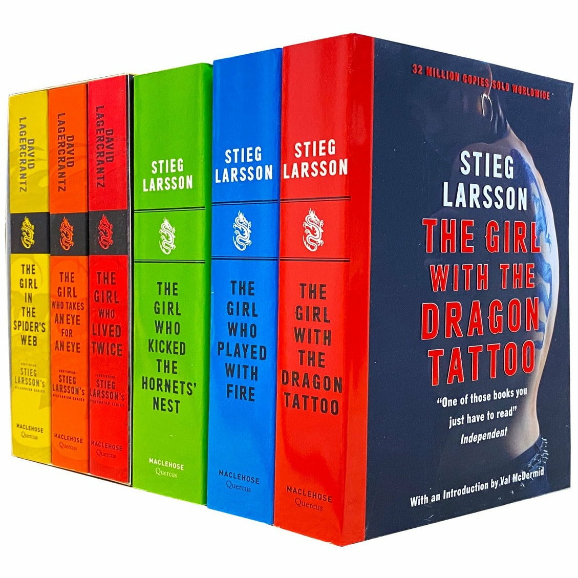 Millennium series 6 Books Complete Collection Box Set by Stieg Larsson