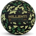 thumbnail image 1 of Millenti Street Wise Camo Basketball Ball Outdoor Indoor for Men, Women & Youth Who Love Basketball, Green Size 7, BBSARMY, 1 of 5