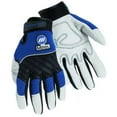 thumbnail image 1 of Miller 251068 Leather/Spandex Metalworker Gloves, X-Large, 1 of 2