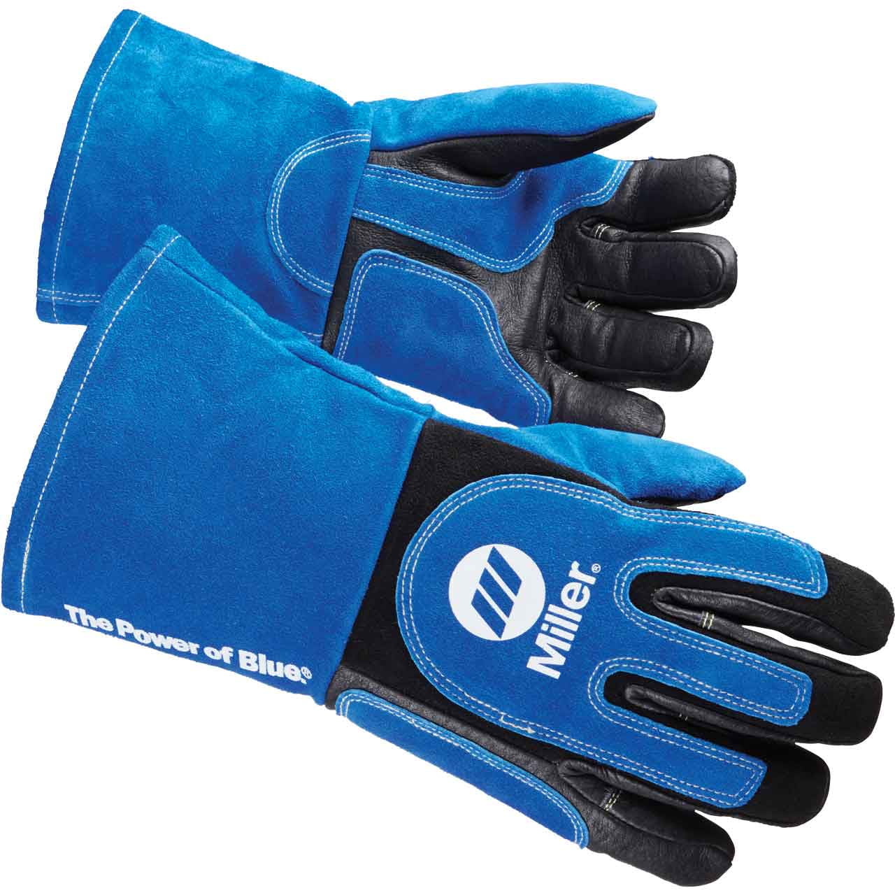 Miller Electric MIG/Stick Welding Gloves,Stick,,PR 263340