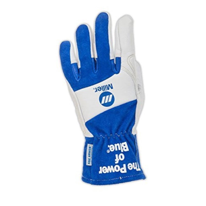Miller Electric Welding Gloves in Protective Metal Working Gear