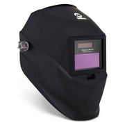 Welding Helmet, 2 Arc Sensors, 3 Operating Modes, Auto-Darkening, Digital, 6 sq in Viewing, Black