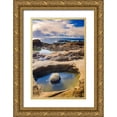 thumbnail image 1 of Miller, Anna 17x24 Gold Ornate Wood Framed with Double Matting Museum Art Print Titled - Tidepool-Point Lobos State Natural Reserve-California-USA, 1 of 4