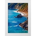 thumbnail image 1 of Miller, Anna 17x24 White Modern Wood Framed Museum Art Print Titled - Big Sur Coastal Cliffs-California-USA, 1 of 4