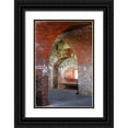 thumbnail image 1 of Miller, Anna 23x32 Black Ornate Wood Framed with Double Matting Museum Art Print Titled - Fort Pulaski Brick Arches-Tybee Island-Georgia-USA, 1 of 4