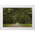 thumbnail image 1 of Miller, Anna 24x17 White Modern Wood Framed Museum Art Print Titled - Live Oak Alley-Wormsloe Plantation-Savannah-USA, 1 of 4