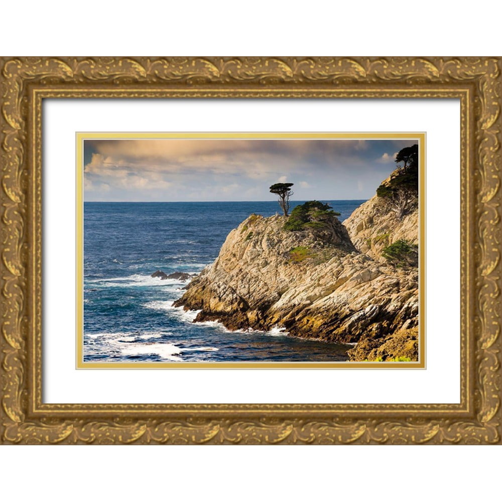 Miller, Anna 32x23 Gold Ornate Wood Framed with Double Matting Museum ...