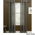 thumbnail image 1 of Miller Curtains  Preston 108-inch Sheer Grommet Panel - 48 x 108 - 48 x 108 Stone Grey, 1 of 5