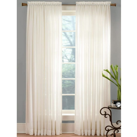 Miller Curtains Sheer Angelica Volie 59″ x 95″ Panel