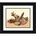 thumbnail image 1 of Miller, Dianne 14x12 Black Ornate Wood Framed with Double Matting Museum Art Print Titled - Sea Still Life III, 1 of 4