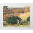 thumbnail image 1 of Miller, Dianne 14x12 White Modern Wood Framed Museum Art Print Titled - Watercolor Garden III, 1 of 4