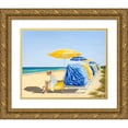 thumbnail image 1 of Miller, Dianne 18x15 Gold Ornate Wood Framed with Double Matting Museum Art Print Titled - Beach Vacation VIII, 1 of 4
