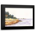 thumbnail image 1 of Miller, Dianne 24x17 Black Modern Framed Museum Art Print Titled - Solitary Coastline IV, 1 of 5