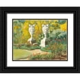 thumbnail image 1 of Miller, Dianne 24x19 Black Ornate Wood Framed with Double Matting Museum Art Print Titled - Plein Air Garden V, 1 of 4