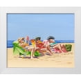 thumbnail image 1 of Miller, Dianne 24x20 White Modern Wood Framed Museum Art Print Titled - Beach Vacation I, 1 of 4