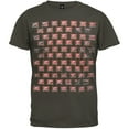 thumbnail image 1 of Miller - Distressed Repeat Logo Soft T-Shirt - Small, 1 of 1