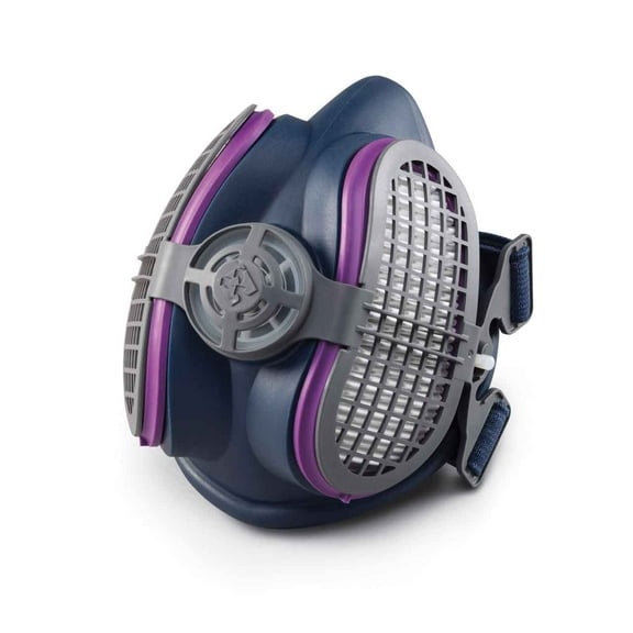 Miller Electric Half Mask Respirator Kit,M/L,Purple ML00895