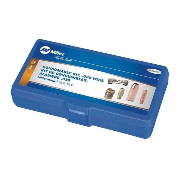 Miller Electric M 25 MIG Gun Consumable Kit, .030 wire 234610