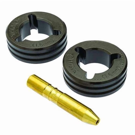 Miller Electric Drive Roll Kit, 2 Roll, V-Knurl, 0.062 079609