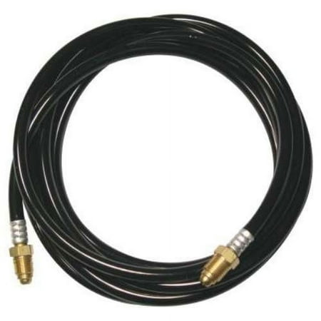 Miller Electric Gas Hose,Braided Rubber,25 Ft (7.6m) 41V30R18