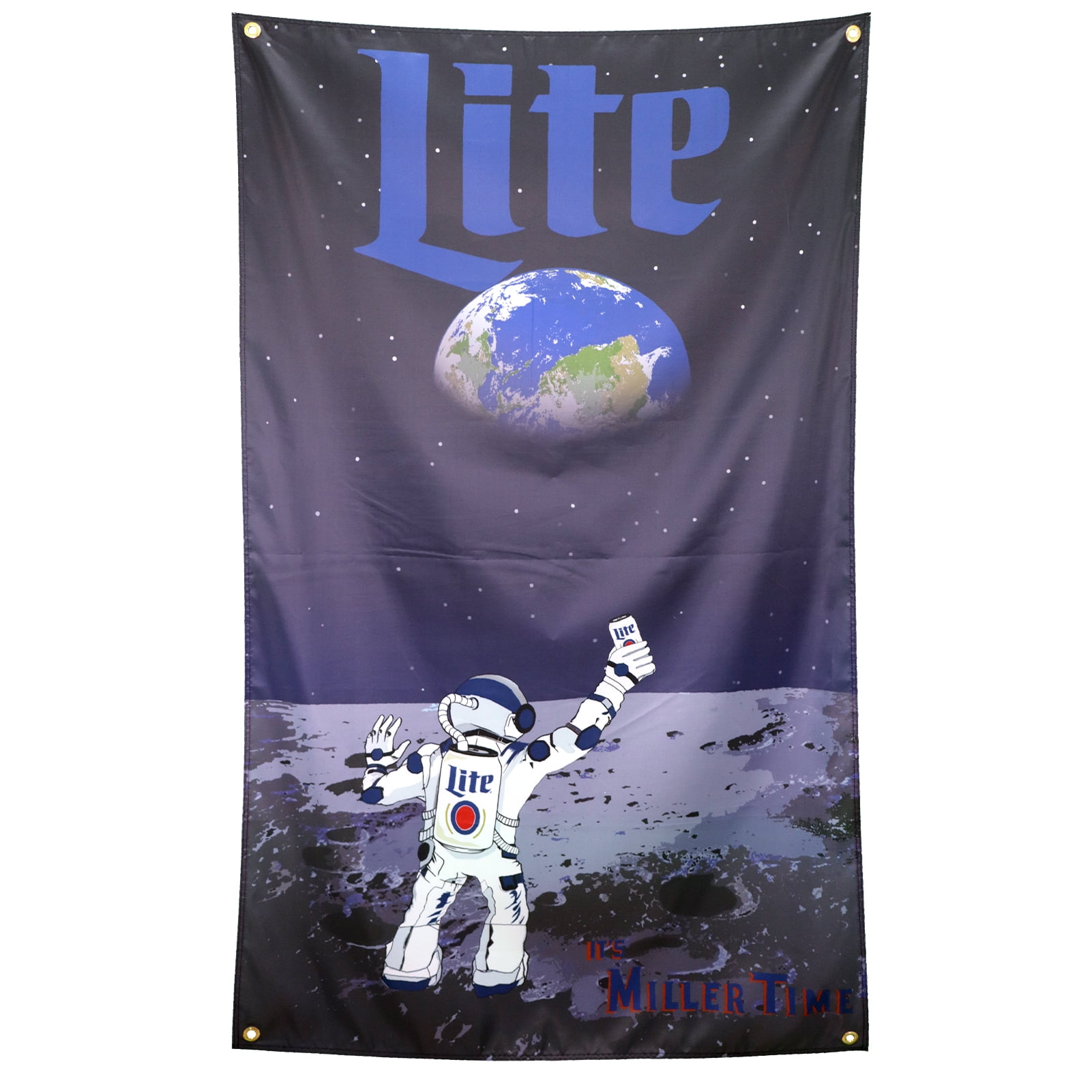 Miller Flag Astronaut Meme Flag Funny Cool Flags Banner 3x5 Ft for Man