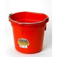 thumbnail image 1 of Miller Flatback Plastic Bucket Red 20 Quart - P20FBREDA, 1 of 2